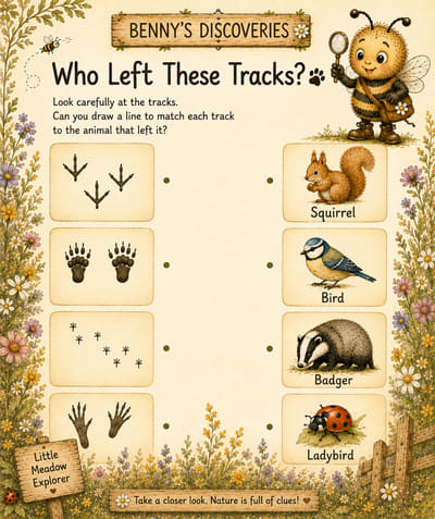 Who Left These Tracks?